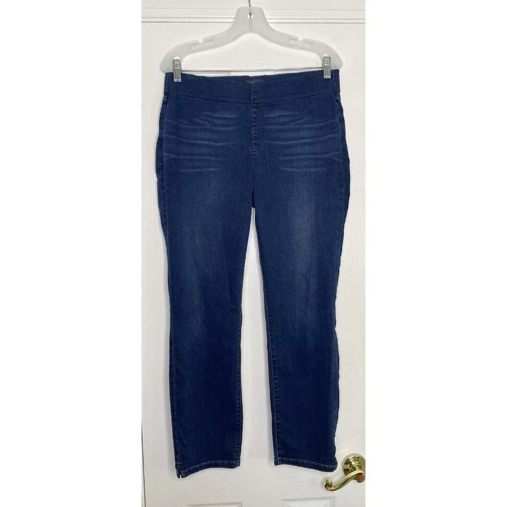 NYDJ Women’s Alina Pull On‎ Ankle Denim Jeans Medium Wash 6